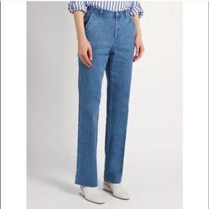 APC high waisted jeans